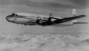 Pan American World Airways DC-6B, the "Super 6", Clipper Midnight Sun. 