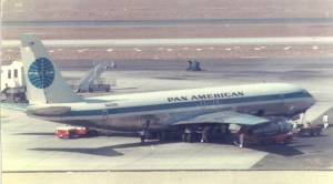Pan American World Airways Boeing 707-321 - Clipper Stargazer - at Los Angeles International Airport sometime in 1969