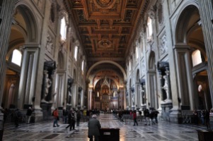 Interior, Basilica of St. John, Lateran (rome.com)