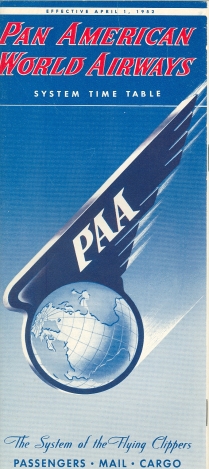 1952 timetable cover