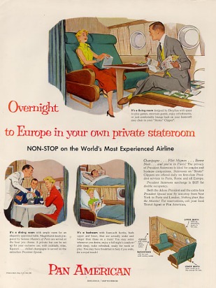 1954 overnite europe private stateroom b377 everythingpanam