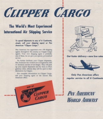 1948 4-1-48 Clipper Cargo Ad
